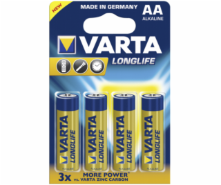 100x4 Varta Longlife Extra Mignon AA LR 6     PU master box