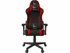 GEMBIRD Gaming chair SCORPION black/red mesh