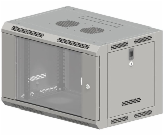 Q-Lantec Závesná skriňa 19 9U (SW-9U-600-600-N-DSJ-OP-RP-BS)