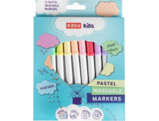 Easy Stationery Pisaki spieralne 12 kolorów Pastel EASY