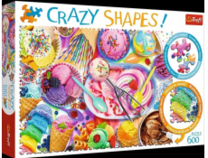Puzzle 600 prvkov bláznivé tvary sladký sen