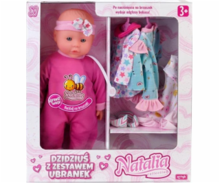 Panenka Natalia s oblečením 36 cm