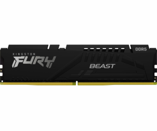 Paměť Kingston Fury Beast, DDR5, 16 GB, 6000 MHz, CL40 (K...