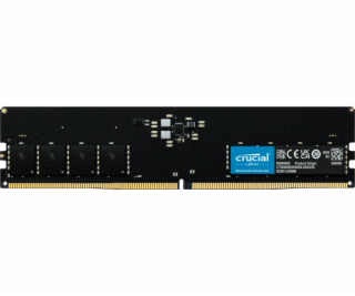 Paměť Crucial DDR5, 8 GB, 4800 MHz, CL40 (CT8G48C40U5)