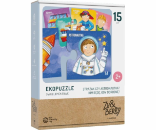 Muduko Dvojdielna eko-puzzle Hasič alebo astronaut?