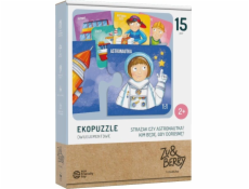 Muduko Dvojdielna eko-puzzle Hasič alebo astronaut?