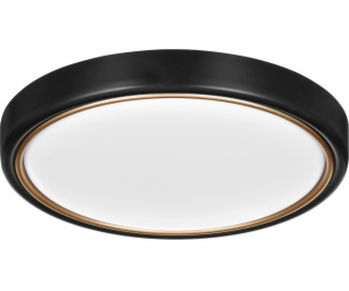 Modern LED ceiling plafond Activejet VERDI Black/Gold 23W