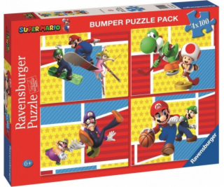 Puzzle 4x100 dielikov Super Mario