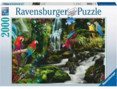 RAVENSBURGER Barevní papoušci v džungli 2000 dielov