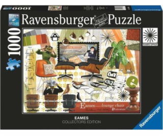 Puzzle 1000 dielikov Eames Design Classics Stoličky do ob...