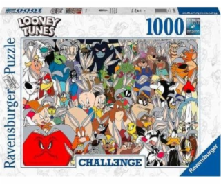 Ravensburger 2D Puzzle 1000 dílků Looney Tunes Challenge