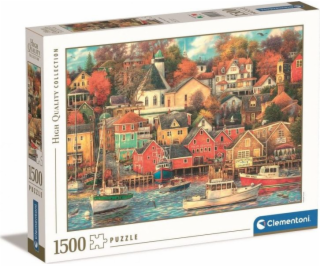 Puzzle 1500 dílků Vysoká kvalita, Přístav dobrých časů