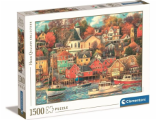 Puzzle 1500 dílků Vysoká kvalita, Přístav dobrých časů