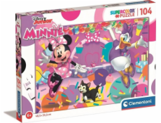 Puzzle 104 dielikov Super Color Minnie