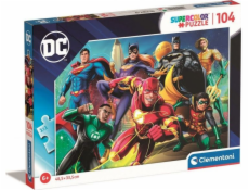 Puzzle 104 dílků Super Color DC Comics
