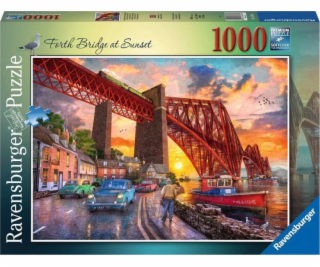 Ravensburger Puzzle 2d 1000 Elements Bridge pri východe s...