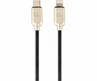 Kabel USB Gembird USB-C 1 m Czarny (CC-USB2PD18-CM8PM-1M)