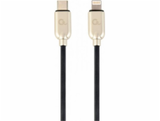 Kabel USB Gembird USB-C 1 m Czarny (CC-USB2PD18-CM8PM-1M)