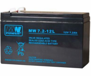 MPL MW POWER MW 7.2-12 UPS batérie Lead-acid accumulator ...