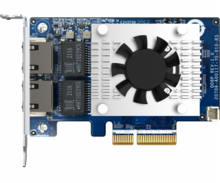 QNAP QXG-10G2TB - dvouportová rozšiřující 10GbE karta (Aq...