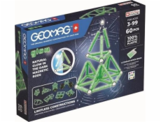 Geomag Magnetické bloky Glow Recycled 60 prvkov