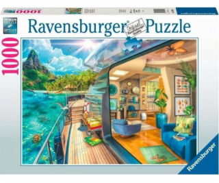 Ravensburger 2D Puzzle 1000 dílků: Plavba do tropů
