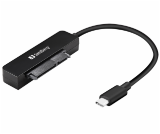 Sandberg konvertor USB-C na SATA USB 3.1 Gen.2, černá