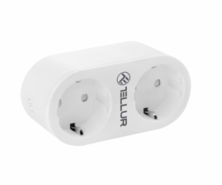 Tellur WiFi Smart AC Dual Plug, Duální zásuvka, 16A, 2400W