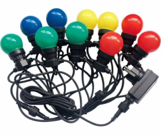 V-TAC LED zahradní girlanda 10M RGB 600lm IP44