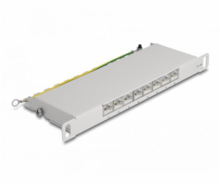  10  Patchpanel 8 Port Cat.6A 