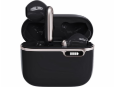 Bluetooth sluchátka s mikrofonem HQ TWS (USB-C) černá