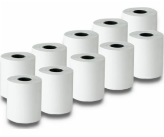 Qoltec 51895 Thermal roll 57 x 30 | 55g/m2 | 10 pcs. | BP...