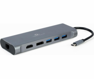 GEMBIRD Dokovacia stanica USB-C 8v1