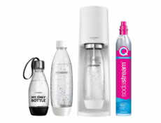 SodaStream Terra white Promo Pack with 3 Flasks