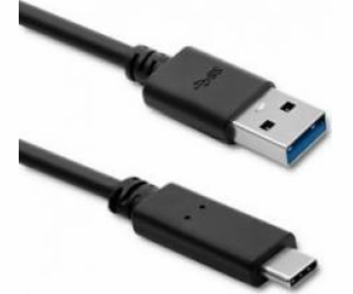 Kabel USB Qoltec USB-A - USB-C 1.8 m Czarny (50363)