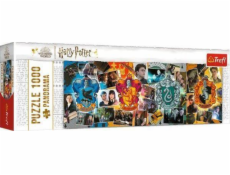 Puzzle 1000 dílků Čtyři domy v Bradavicích Harry Potter