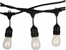 V-TAC LED zahradní girlanda 10xE27 5M IP54