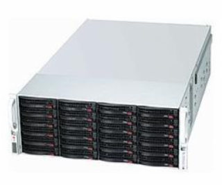 SUPERMICRO 4U JBOD Storage, 44x 3,5  HS HDD (24 front + 2...