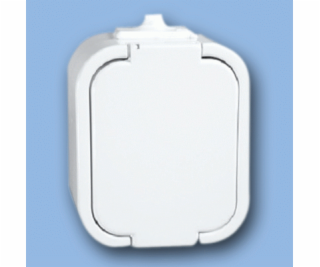 Inštalačná zásuvka GNT-16 IP44 biela