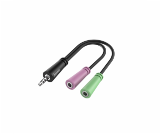 Adapter Jack 3.5 4pin - 2 x jack 3.5