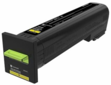 CX82x, CX860 Yellow High Yield Return Program Toner Cartridge - 17 000 stran