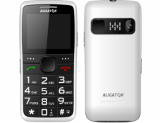 A675 Senior bílý + stol.nab. ALIGATOR