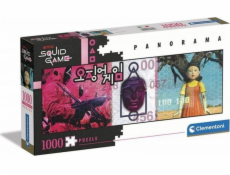 Puzzle 1000 dílků Panorama Netflix Squid Game