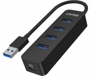 UNITEK HUB USB-A 4X USB-A 3.1 ACTIVE 10W H1117A