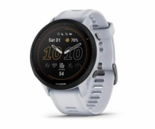 GARMIN běžecké GPS hodinky Forerunner 955 Solar, Whitestone