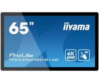 65  iiyama TF6539UHSC-B1AG: IPS, 4K, capacitive, 50P, 500...