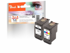 PEACH kompatibilní cartridge HP PG-560BK, CL-561C, CombiPack, black, colour, 1x8ml, 1x8,5ml