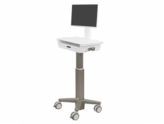 ERGOTRON CareFit™ Slim 2.0 LCD Cart, 1 Drawer (1x1)Light-Duty Medical Cart, lehký vozík , monitor, prac.plocha, šuplík