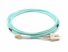 Optický patch cord Duplex LC-SC 50/125 7m OM4