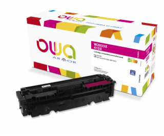 OWA Armor toner kompatibilní s HP W2033X, 6000st, červená...